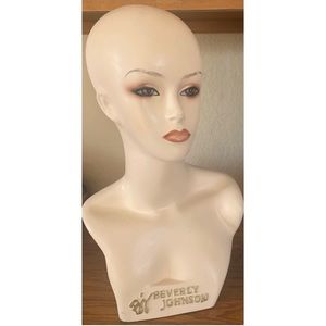 LIGHT- Realistic Mannequin heads w/lashes No longer made